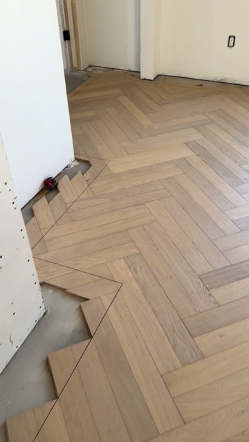 Custom Flooring Projects on TikTok