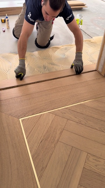 Custom Flooring Projects on TikTok
