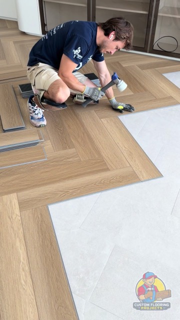 Custom Flooring Projects on TikTok